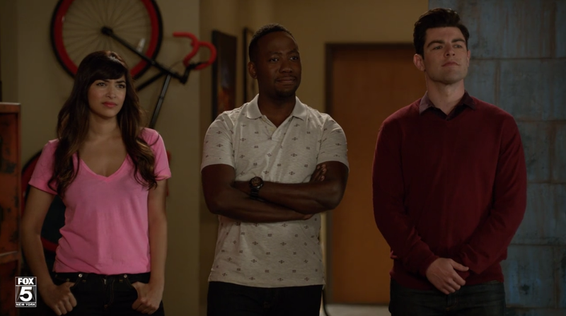 A typically understated polo gets a pop. (Semi-related: don’t love that color on Cece.)